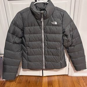 Small grey The North Face puffer jacket, brand new